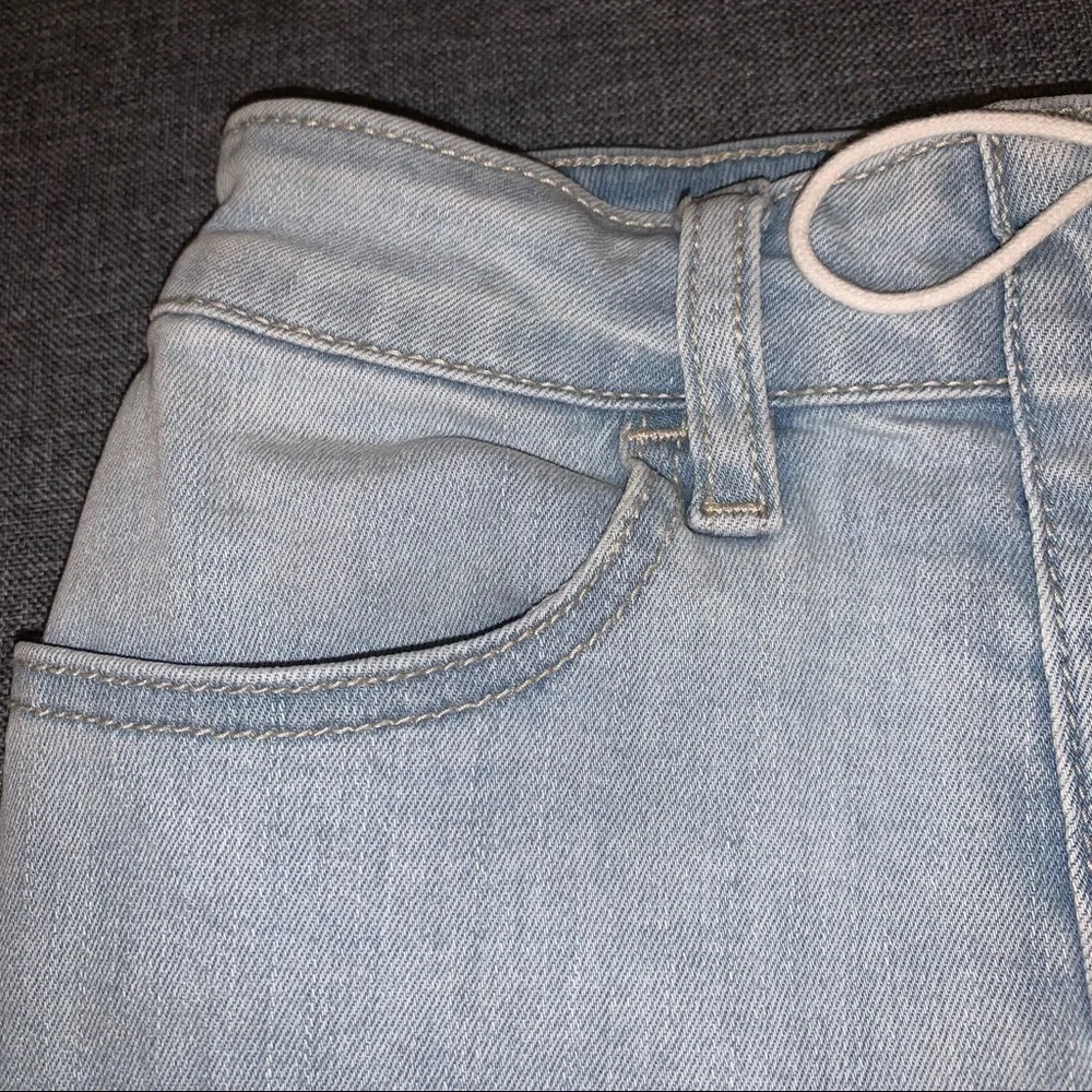 PacSun High Rise Super Stretch Shortie Jean Shorts